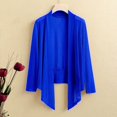 thumbnail image 4 of Womens Cardigans Lightweight Women Soft Chiffon Open Front Sheer Long Sleeved Cardigans For Evening Dress on Clearance, 4 of 4