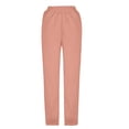 thumbnail image 3 of AherBiu Pantalon de Survêtement en Molleton pour Femmes, Ample, Taille Haute, Décontracté, Athlétique, Joggers avec Poches, Course, Gym, Entraînement, Pantalon, 3 of 6