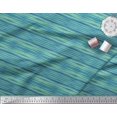 thumbnail image 2 of Soimoi Silk Fabric Abstract Stripe Printed Craft Fabric by The Yard 42 Inch Wide, 2 of 2