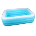 thumbnail image 2 of Inflatable Pool, Hygienic Quick Inflation Easy To Use Fade Resistant Inflatable Family Pool  for Backyard, 2 of 7