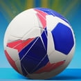 thumbnail image 4 of VONKY Teamwork Meets Fun Portable Soccer Ball For Competitive Play Durable PVC Football Goal Soccer Balls Ball Soccer green No.5 1Set, 4 of 6