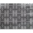 thumbnail image 4 of oneOone Georgette Viscose Fabric Greek Key Geometric Printed Fabric 1 Yard 42 Inches, 4 of 4