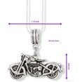 thumbnail image 3 of Biker Jewelry for Men | Biker Pendant for Women as a Great Anarchy Necklace with your Favorite Motorcycle Charm and Freedom Jewelry Biker Jewelry for Women or a Commemorative Necklace for Retirement, 3 of 9