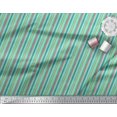 thumbnail image 3 of Soimoi Modal Satin Fabric Vertical Stripe Printed Fabric 1 Yard 42 Inch Wide, 3 of 5
