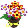 thumbnail image 1 of Vaidha Potted Bouquet Fabric kit Non-woven Cloth DIY Sewing, 1 of 1