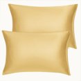 thumbnail image 1 of Unique Bargains Satin Pillowcase Zippered Silky Sateen, 1 of 8