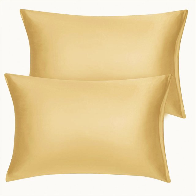 Unique Bargains Satin Pillowcase Zippered Silky Sateen