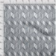 thumbnail image 3 of oneOone Silk Tabby Fabric Parallelogram & Triangle Geometric Print Fabric BTY 42 Inch Wide, 3 of 4