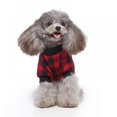 thumbnail image 1 of Combinaison pour Animaux de Compagnie Pyjama Chiot Pyjama Doux Chien Chiot Rompers Bodys Mignons pour les Petits Chiens Chats Animaux de Compagnie, 1 of 6