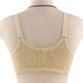 thumbnail image 4 of Pntutb Plus Size Clearance!Casual Sexy Front Button Shaping Cup Shoulder Strap Underwire Bra Plus Size Extra-Elastic Wirefree, 4 of 5