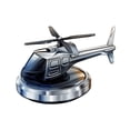 thumbnail image 2 of Fufafayo Solar Powered Car Perfume, Metal Helicopter Car Air Freshener, Rotating Solar Car Perfume Diffuser, Automotive Interior Decoration for Dashboard Gift, 2 of 7