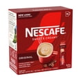 thumbnail image 3 of NESCAFE Sweet & Creamy Instant Coffee Mix, Includes Coffee, Whitener & Sugar, 3 of 7