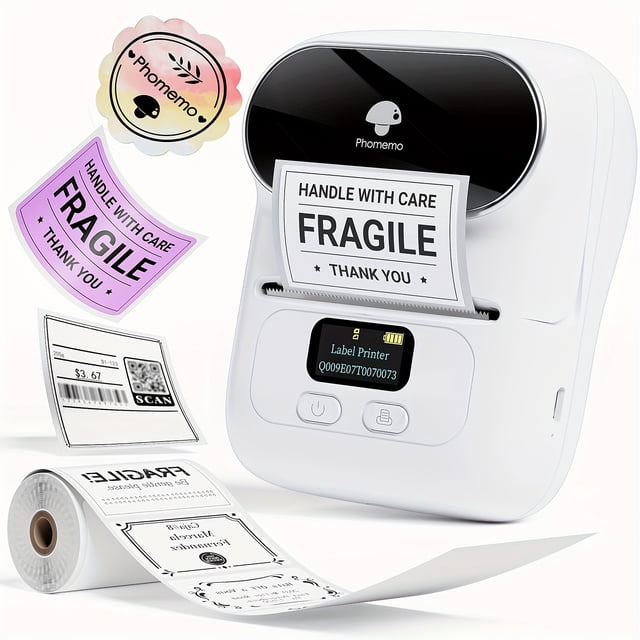 Phomemo M110 Label Maker- Thermal Label Printer, Portable Label Makers For