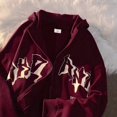 thumbnail image 2 of Men's Zip Up Hoodie Oversized Blanket Hoodie Men's Hoodies & Sweatshirts Hop Streetwear Gothic Print Zip up Hoodie Sweatshirt 90s Retro Unisex Hoodies for Men Pullover Oversized Hoodie, 2 of 7