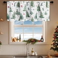 thumbnail image 2 of Christmas Kitchen Curtains Christmas forest Short Curtains Kitchen Sunshade Curtains Partition Curtains Small Curtains Piece Christmas Kitchen Decorations, 2 of 6