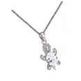 thumbnail image 1 of Openpig Collier Tortue Pierre de Naissance Bijoux pour Femmes Bleu Joli Traité, 1 of 1