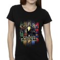 thumbnail image 3 of DC Comics Womens Black Adam JSA Complete Group Cotton T-Shirt, 3 of 4