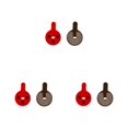 thumbnail image 2 of Baohd 1/2/3/5 10pair Lightweight Brake Pad For Wide Compatibility Durable Brake Pads JY-07D 3PCS, 2 of 6