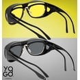 thumbnail image 2 of Fit Over Polarized Sunglasses Wrap Around UV Protection Driving Glasses For Men Women Black, 2 of 5