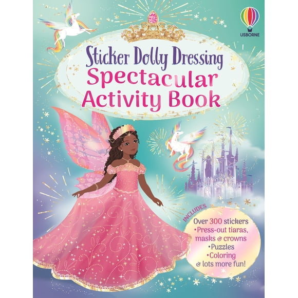 New and Trending: Sticker Dolly Dressing Spectacular Activity Book by Emily Bone