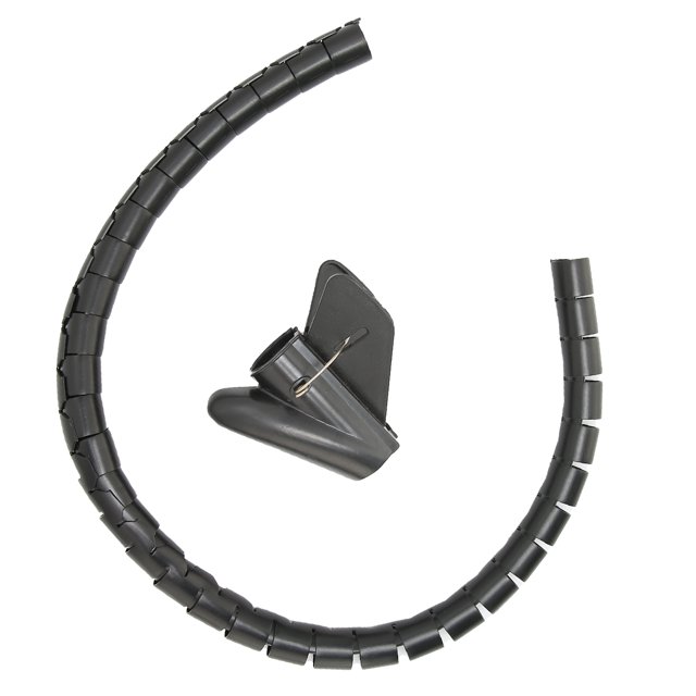 Cable Sleeve, Wire Management Tube Cords Organizer System Cable Management Sleeve Black For Computer For Home For Office For Industrial Dia28mm