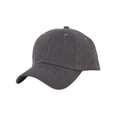 thumbnail image 1 of Top Headwear Unstructured Adjustable Dad Hat w/ Buckle - Grey, 1 of 2