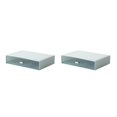 thumbnail image 1 of fastboy Neat And Tidy Storage Box - plify Life With Organized Storage Multilayer Stackable Desk Organizer blue 1 drawer 2Set, 1 of 6