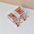 thumbnail image 3 of Baohd 1/2/3/5 12x Documents In Order - Metal Binder Clips For Elliot Folder Widely Shape Metal Binder Clips brilliant Rose Gold 1 Pc, 3 of 6