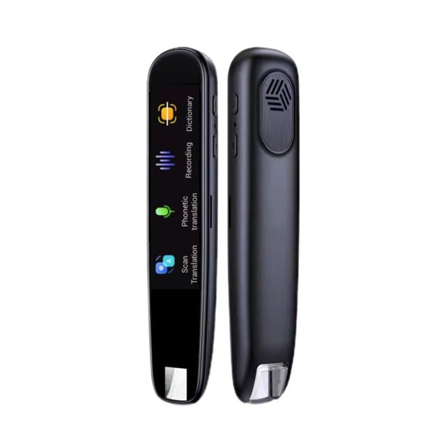 HLONK Language Translator Pen Scan Reader Pen OCR Pen Scanner Text to Speech Digital Pen 113 Language Voice Translator Device AI Dictionary Reading Pen for Dyslexia Travel Business L