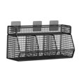 thumbnail image 3 of simhoa Fruit Storage Basket Wall Mount Onion Storage Wire Basket for Kitchen Pantry 3 Grids, 3 of 7
