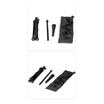 thumbnail image 3 of 29.5In-45.3in Baseball Softball Batting Tee for Hitting Height Adjustable Practice Training Travel Tee Ball Stand, 3 of 6
