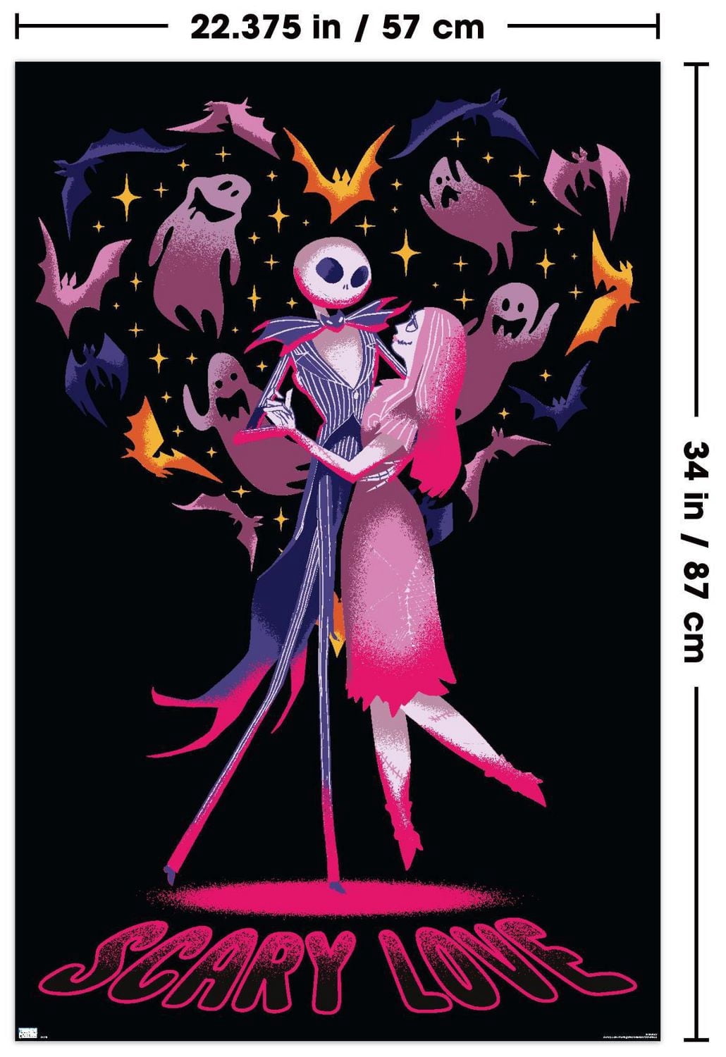 L'Étrange Noël de Monsieur Jack de Tim Burton de Disney - Scary Love