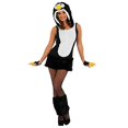 thumbnail image 2 of Costume Penguin pour Femmes Adultes Mignon Robe Noire avec Animaux - Petit, 2 of 4