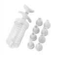thumbnail image 1 of Pompotops Cookie Disc, Cookie Press, Classic Cookie Maker, Making Set With 8 Cake Tips And For DIY Cake Cookie Maker Decorating Clearance, 1 of 8