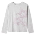thumbnail image 1 of George Girls' Long-Sleeve Graphic T-Shirt, 1 of 5