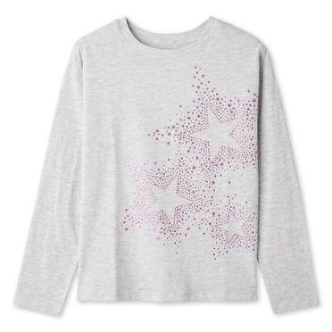 George Girls' Long-Sleeve Graphic T-Shirt