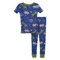 thumbnail image 1 of Pretigez Pyjama pour Garçons en Coton Biologique, Ensemble de Sommeil 2 Pcs, 1 of 11