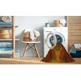 thumbnail image 2 of Ahgly Tapis Rond Lavable en Machine Intérieur Transitionnel Acajou Brun, 6 Pieds Rond, 2 of 7