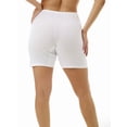thumbnail image 3 of Underworks Cotton Inseam 8-inch Bloomers 3-Pack, 3 of 5