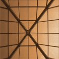 thumbnail image 1 of Ahgly Company Machine Washable Indoor Square Transitional Saddle Brown Area Rugs, 8' Square, 1 of 7
