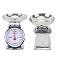 thumbnail image 3 of Mechanical Scale High Accuracy Stainless Steel Dial Food Scale with Removable Bowl for Kitchen Baking Cooking 2KG, 3 of 5