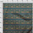 thumbnail image 2 of oneOone Cotton Poplin Fabric Ethnic Block Decor Fabric Printed BTY 42 Inch Wide, 2 of 4