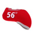 thumbnail image 1 of jinwen Couvre-Tête de Putter en Fer pour Club de Golf, Protège-Couvre-Tête, 56 Degrés, Rouge, 1 of 7