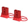 thumbnail image 2 of 120A Connecteur d'Alimentation, Pratique Large Application Connecteur d'Alimentation Robuste pour Camions pour Voitures de Course pour Bateaux Rouge, 2 of 8