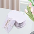 thumbnail image 3 of yuksok 100 Pieces Kraft Pillow Box Candy Boxes Gift Boxes Chocolate Treat Box for Party White, 3 of 9