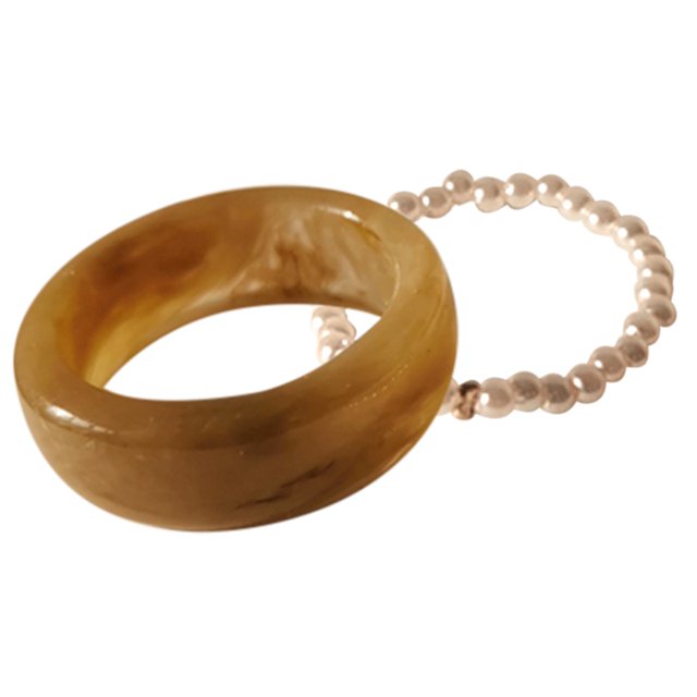 Girls Knuckle Ring Plastic 2PCS All-match Joint Ring Finger Ring for Women