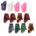 thumbnail image 1 of Pics pour Doigts de Guitare, 12 Pcs Pics pour Pouce Pièces de Guitare Efficacité Maximale, 1 of 14