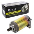 thumbnail image 1 of Niche Starter Motor Assembly for Suzuki Quadrunner 300 ATV 519-CSM2210O, 1 of 6