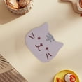 thumbnail image 2 of Coffee Cups Ceramic Cup Mat Fun Cat Mat Cat Shaped Ceramic Mat Anti Slip Thermal Mat Silicone Rubber Cup Mat Cat Enthusiast Table Coffee Table Restaurant Decoration, 2 of 6