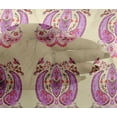 thumbnail image 4 of oneOone Viscose Chiffon Fabric Leaves & Floral Artistic Print Fabric BTY 42 Inch Wide, 4 of 4